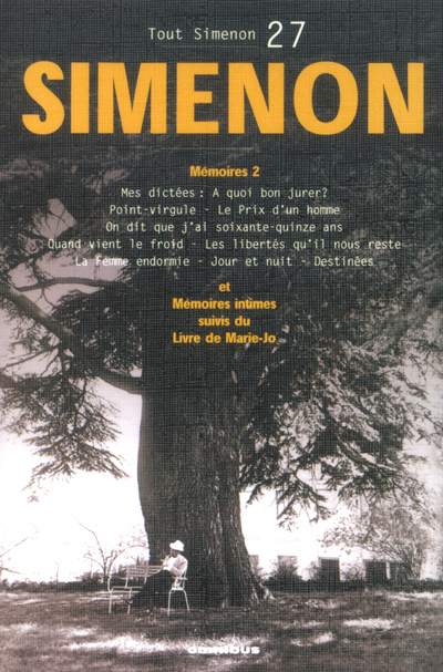 TOUT SIMENON - TOME 27 CENTENAIRE