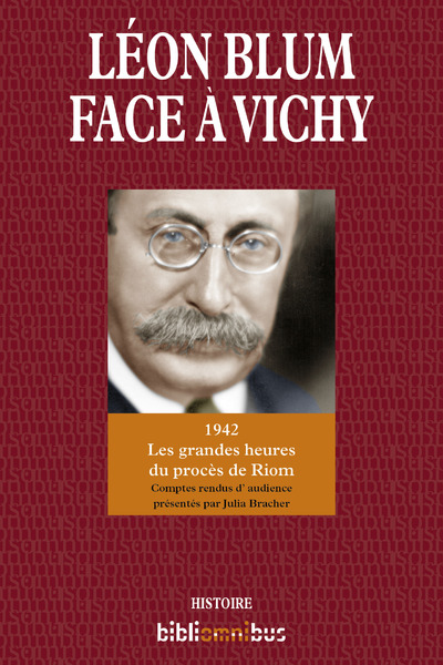 LEON BLUM FACE A VICHY