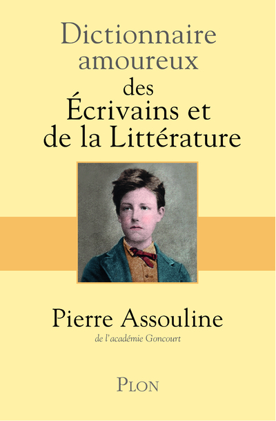 DICTIONNAIRE AMOUREUX DES ECRIVAINS ET DE LA LITTERATURE