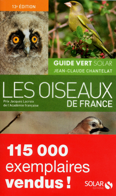 GUIDE VERT DES OISEAUX DE FRANCE NE