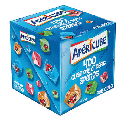 ROLL'CUBE - APERICUBE - 400 QUESTIONS ET DEFIS APERO