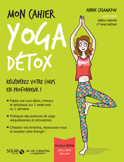 MON CAHIER YOGA DETOX - AVEC 12 CARTES FEEL GOOD