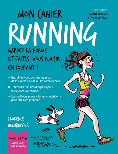 MON CAHIER RUNNING - NE AVEC 12 CARTES POWER MOTIVATION