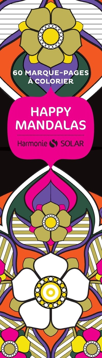 MARQUE PAGE HAPPY MANDALAS