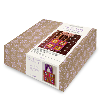 COFFRET GRANNY SQUARE