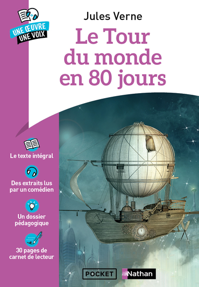 LE TOUR DU MONDE EN 80 JOURS - UNE OEUVRE UNE VOIX