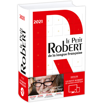 LE PETIT ROBERT DE LA LANGUE FRANCAISE BIMEDIA 2021