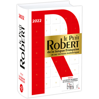 LE PETIT ROBERT DE LA LANGUE FRANCAISE BIMEDIA 2022