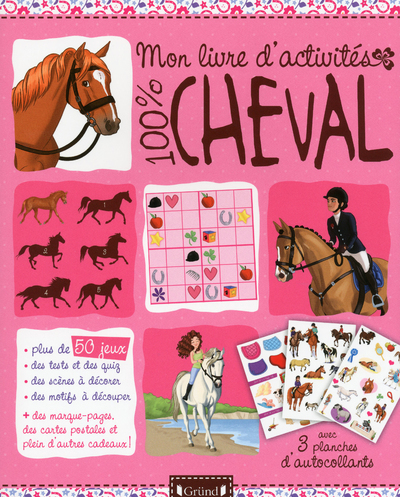 MON LIVRE D'ACTIVITE 100% CHEVAL