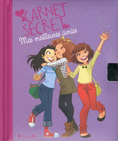 CARNET SECRET MES MEILLEURES AMIES