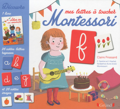 COFFRET MONTESSORI - MES LETTRES A TOUCHER