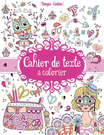 CAHIER DE TEXTES A COLORIER