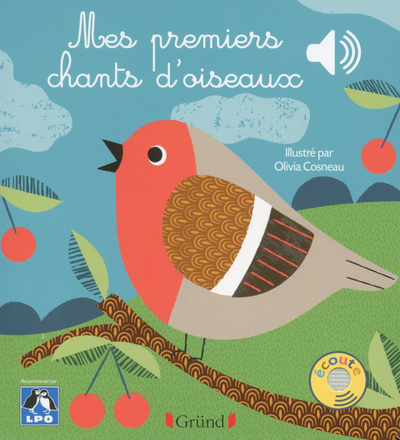 MES PREMIERS CHANTS D'OISEAUX - LIVRE SONORE AVEC 6 PUCES - DES 1 AN