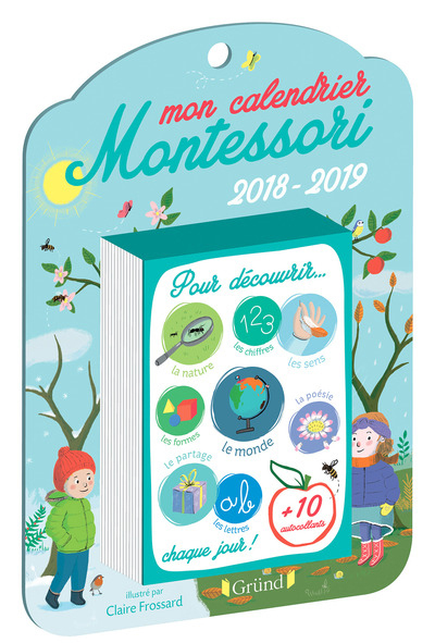 MON CALENDRIER MONTESSORI - ANNEE SCOLAIRE 2018-2019
