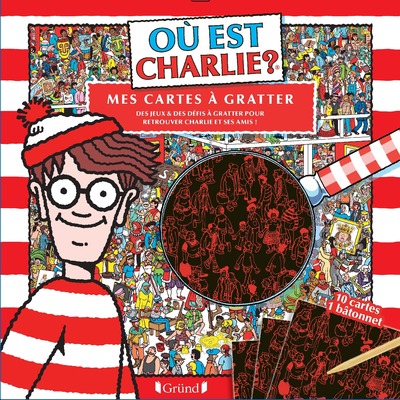 OU EST CHARLIE ? MES CARTES A GRATTER