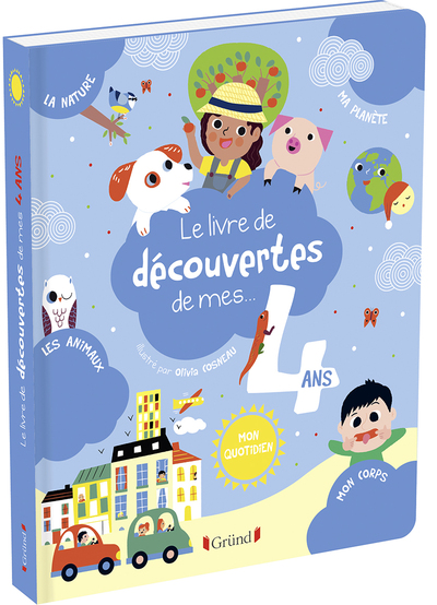 LE LIVRE DE DECOUVERTES DE MES 4 ANS