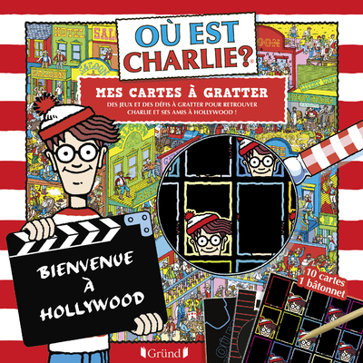 OU EST CHARLIE ? - MES CARTES A GRATTER HOLLYWOOD