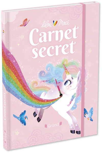 MON CARNET SECRET LILOU LA LICORNE