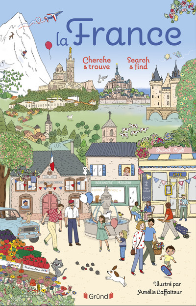 LA FRANCE - LE CHERCHE ET TROUVE BILINGUE