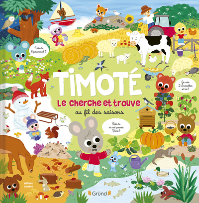 TIMOTE - LE CHERCHE ET TROUVE AU FIL DES SAISONS