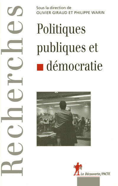 POLITIQUES PUBLIQUES ET DEMOCRATIE