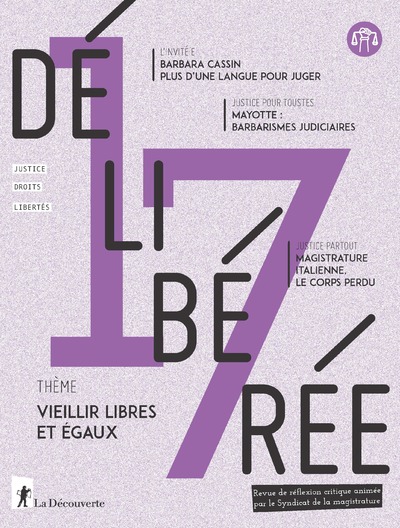 DELIBEREE N 17 - VIEILLIR LIBRES ET EGAUX
