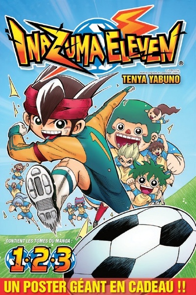 COFFRET INAZUMA ELEVEN (TOME 1 A TOME 3 + POSTER)