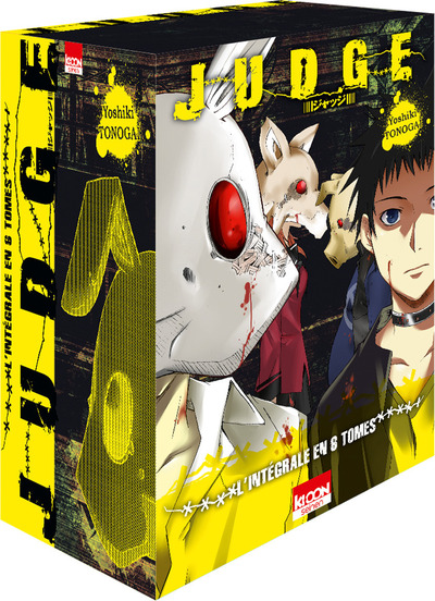 COFFRET JUDGE - L'INTEGRALE EN 6 TOMES