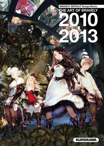 BRAVELY DEFAULT DESIGN WORKS - THE ART OF BRAVELY  2010-2013