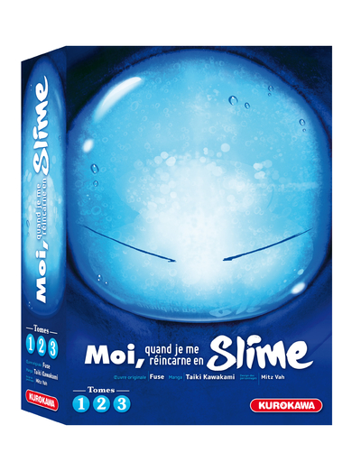 COFFRET MOI, QUAND JE REINCARNE EN SLIME - TOMES 1-2-3