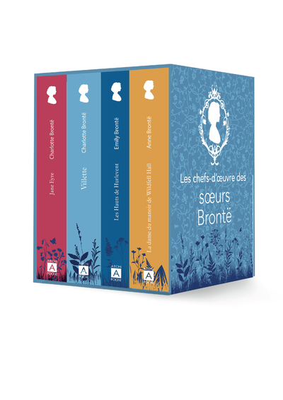 LES CHEFS-D'OEUVRE DES SOEURS BRONTE - LES HAUTS DE HURLEVENT, LA DAME DU MANOIR DE WILDFELL, VILETT