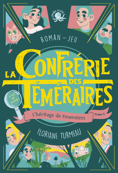 LA CONFRERIE DES TEMERAIRES - TOME 2 L'HERITAGE DE FEUERSTEIN - LECTURE ROMAN JEUNESSE ENQUETE - DES