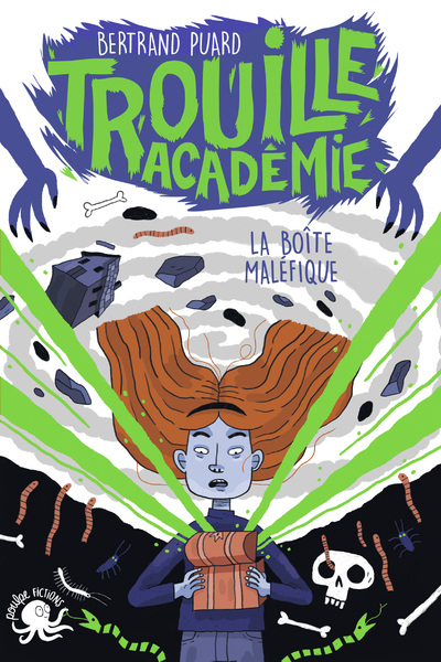 TROUILLE ACADEMIE - LA BOITE MALEFIQUE - LECTURE ROMAN JEUNESSE HORREUR - DES 9 ANS