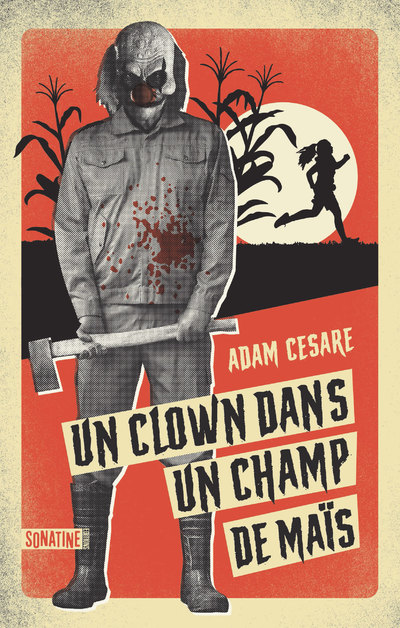 UN CLOWN DANS UN CHAMP DE MAIS