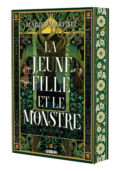 LA JEUNE FILLE ET LE MONSTRE (BROCHE)