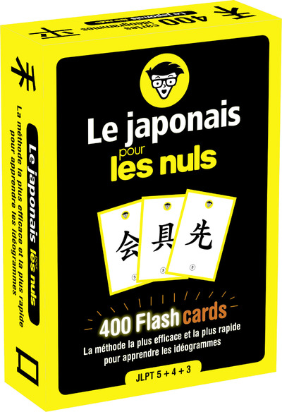 LE JAPONAIS POUR LES NULS - 400 FLASHCARDS