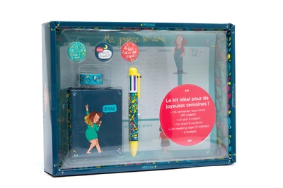 LE KIT IDEAL - MES JOYEUSES SEMAINES AVEC MATHOU (COFFRET)