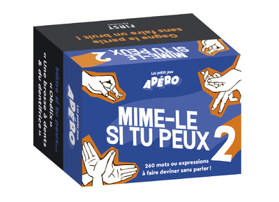 JEU D'APERO - MIME-LE SI TU PEUX 2 - LE JEU