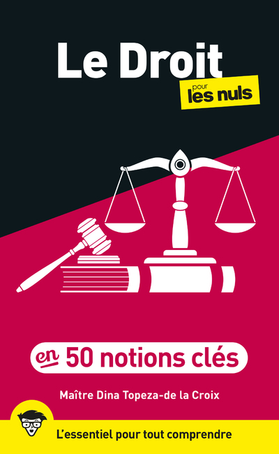 LE DROIT POUR LES NULS EN 50 NOTIONS CLES, 3E ED