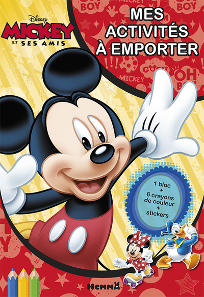 DISNEY MICKEY ET SES AMIS MES ACTIVITES A EMPORTER