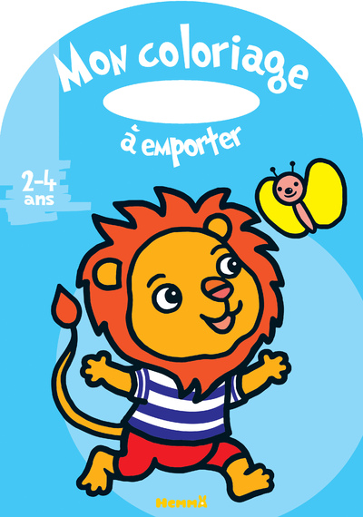 MON COLORIAGE A EMPORTER (2-4 ANS) (LION)