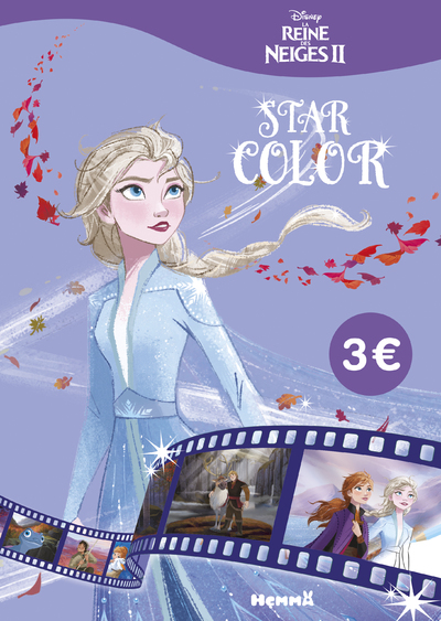 DISNEY LA REINE DES NEIGES 2 - STAR COLOR (ELSA)