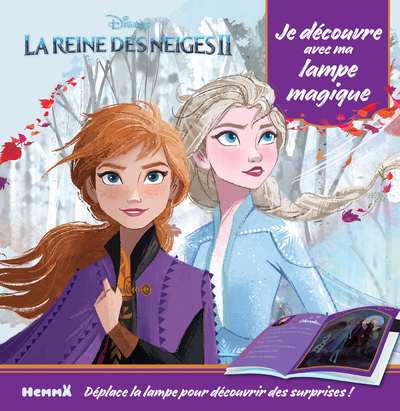 DISNEY LA REINE DES NEIGES 2 - JE DECOUVRE AVEC MA LAMPE MAGIQUE