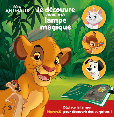 DISNEY ANIMAUX JE DECOUVRE AVEC MA LAMPE MAGIQUE