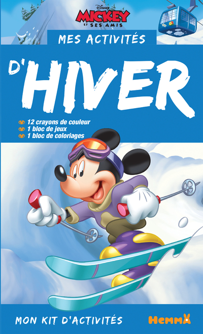 DISNEY MICKEY ET SES AMIS MON KIT D'ACTIVITES MES ACTIVITES D'HIVER