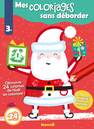 MES COLORIAGES SANS DEBORDER (NOEL)