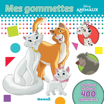 DISNEY ANIMAUX MES GOMMETTES (LES ARISTOCHATS)
