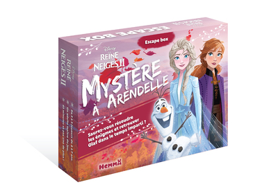 DISNEY LA REINE DES NEIGES 2 ESCAPE BOX - MYSTERE A ARENDELLE
