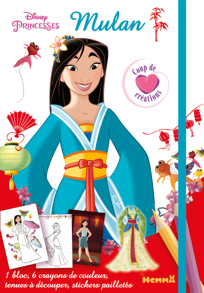 DISNEY PRINCESSES MULAN - COUP DE COEUR CREATIONS