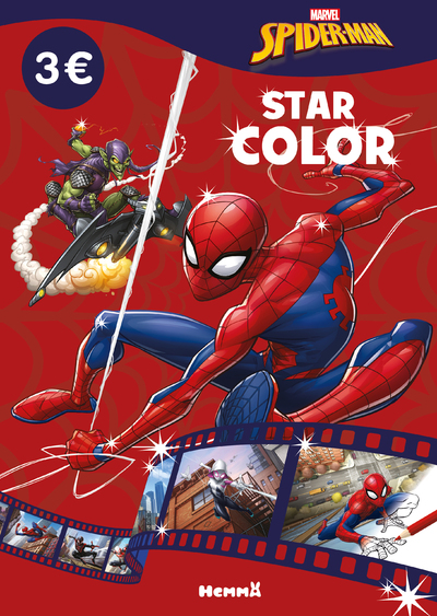 MARVEL SPIDER-MAN STAR COLOR (SPIDER-MAN ET BOUFFON VERT)